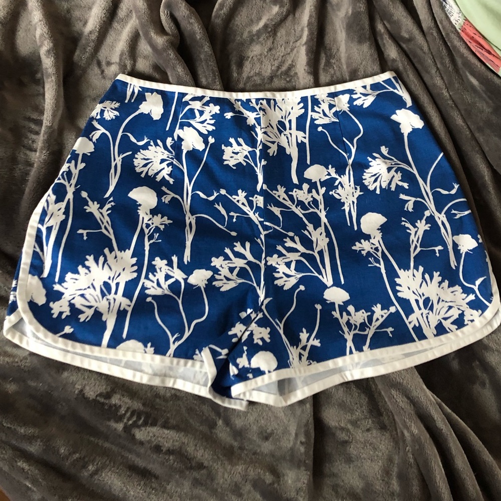 Kate Spade Saturday Blue Shorts NWOT